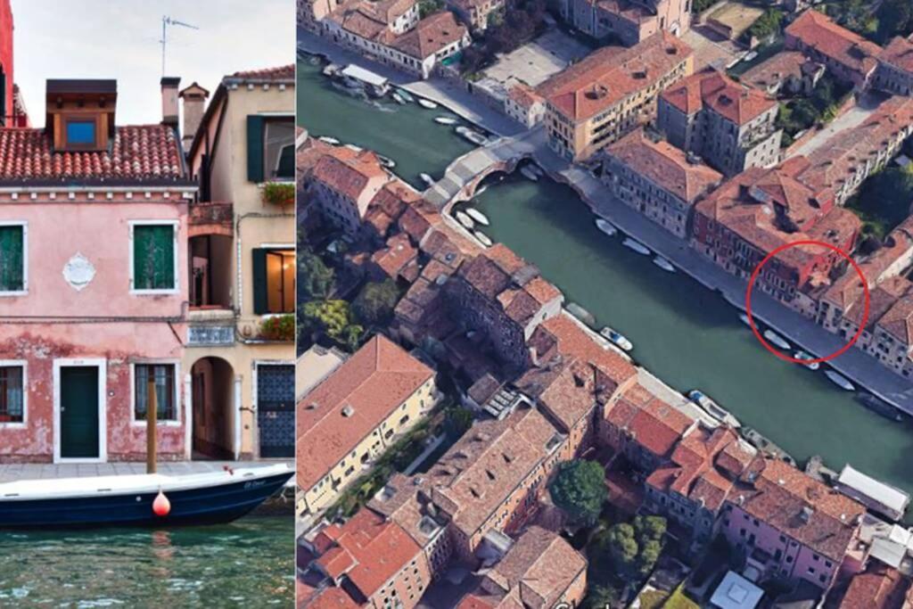 La Casetta Rosa - Vista Sul Canale Venedig Exterior foto